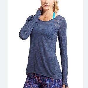 Athleta Kettlebella top blue sz xl